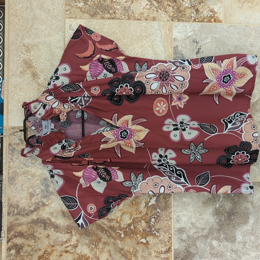 XS Never a WallFlower Floral Top